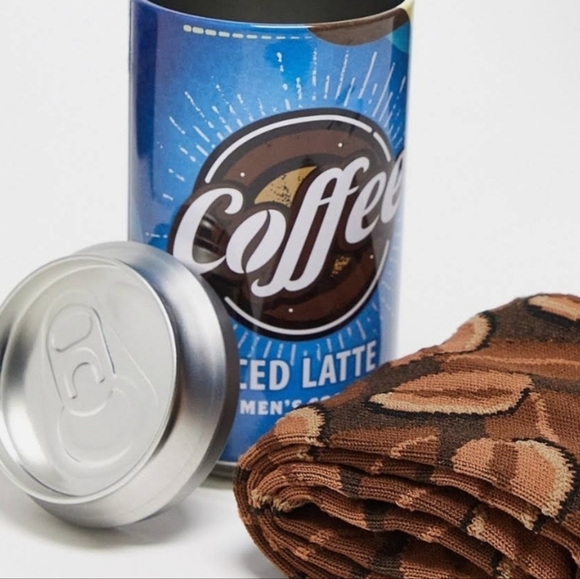 Men's The Orrsum Coffee Iced Latte Socks Size 8-12 New - Picture 5 of 7